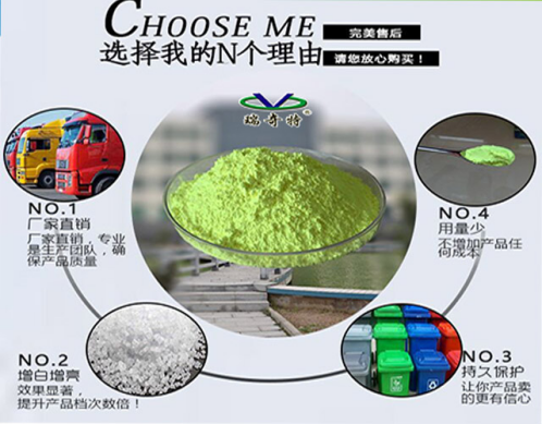 增白劑應用范圍